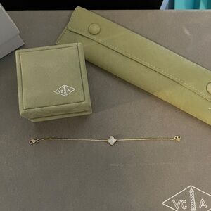 Van Cleef & Arpels Yellow Gold Sweet Alhambra, Mother-of-Pearl